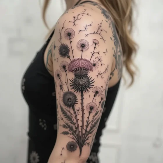 Thistle and Dandelion Wind Flow