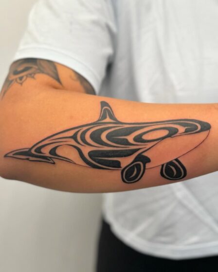 Tribal Orca Tattoo