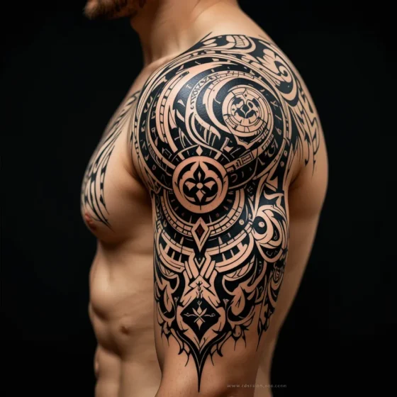 Tribal Ornamental Tattoo