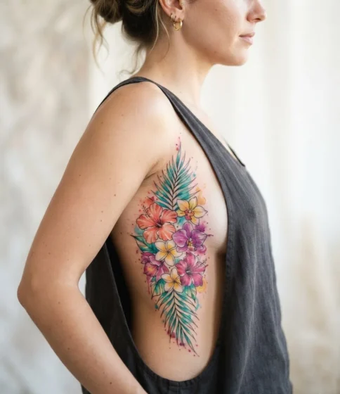 Watercolor Tropical