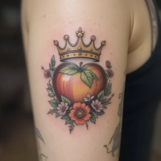 Apple with a Crown