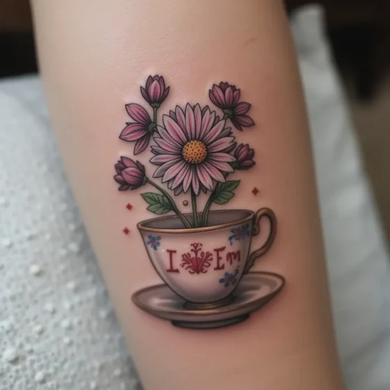 Aster in a Teacup