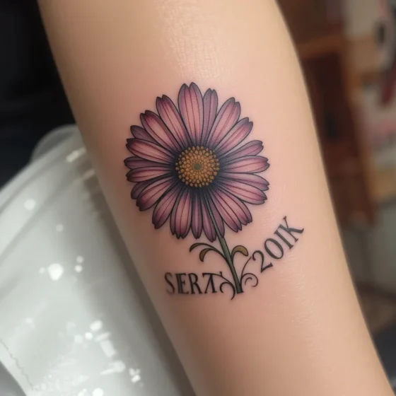 Aster with Roman Numerals