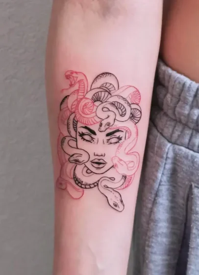 Crimson-Crowned Medusa