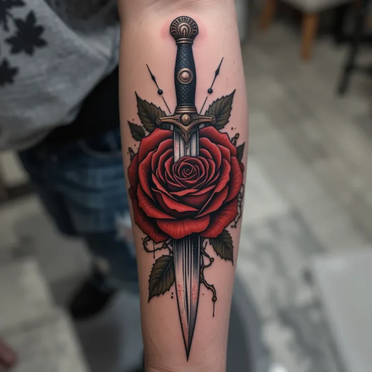 Dagger Through a Rose