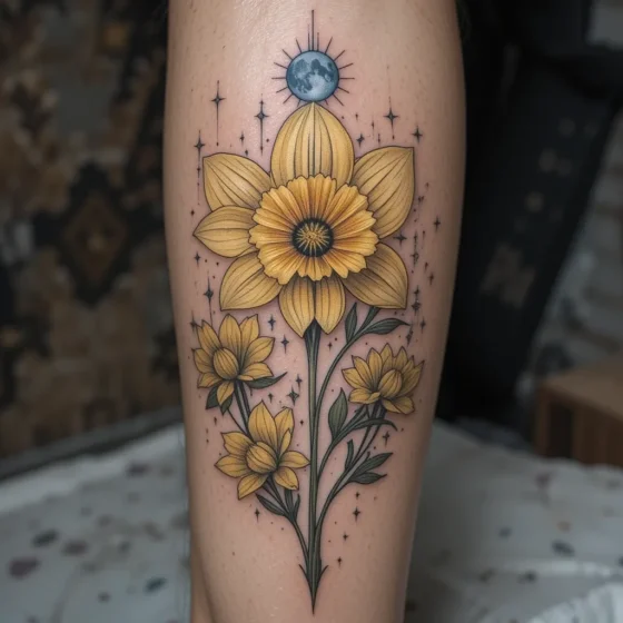 Galaxy-Inspired Daffodil
