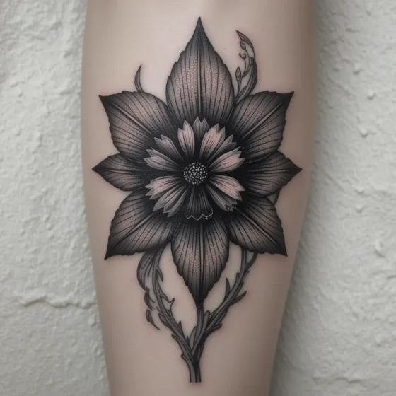 Gothic-Inspired Black Daffodil