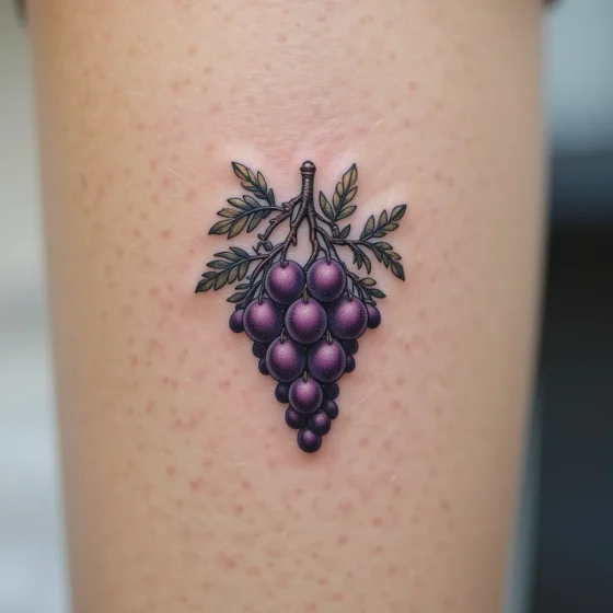 Grape and Olive Branch Duo