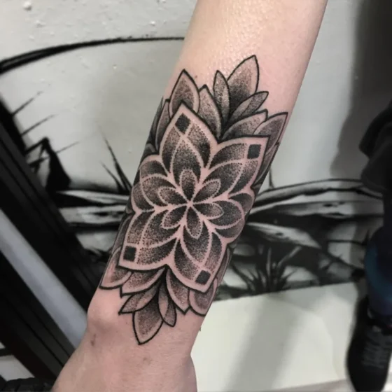 Negative Space Mandala