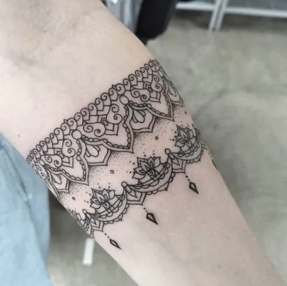 Ornamental Wristband Mandala