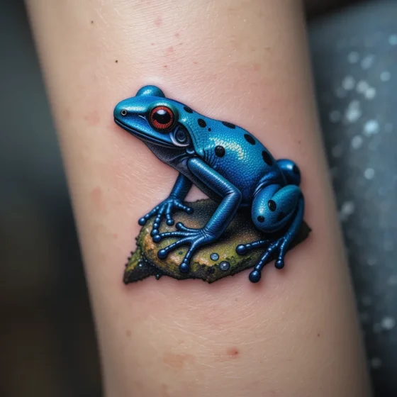 Poison Dart Frog Tattoo