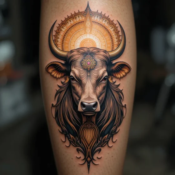 Sacred Cow with Halo