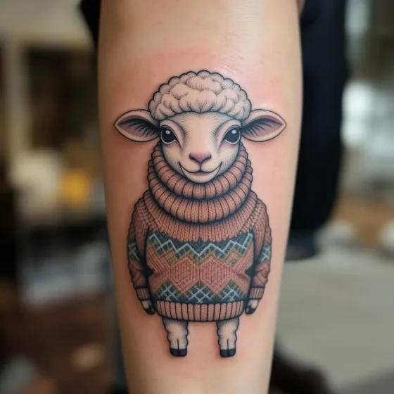 Sheep in a Sweater