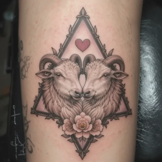 Two Sheep in Love