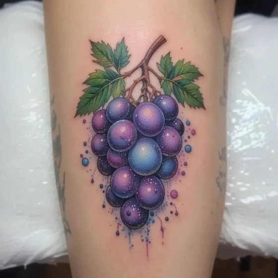 Watercolor Grape 
