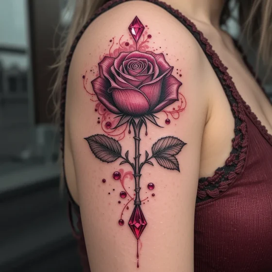 Ruby Rose Tattoo