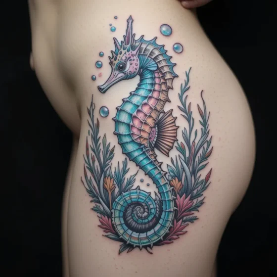 Seahorse and Coral Reef