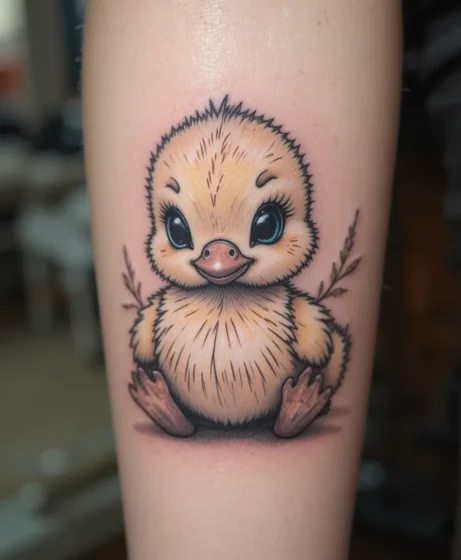 Baby Duckling Portrait