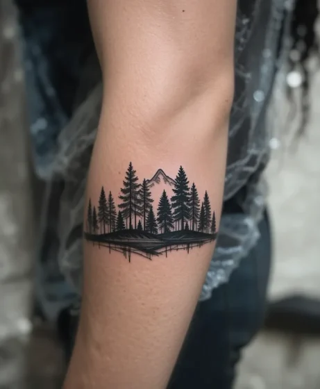 Forest Silhouette Armband