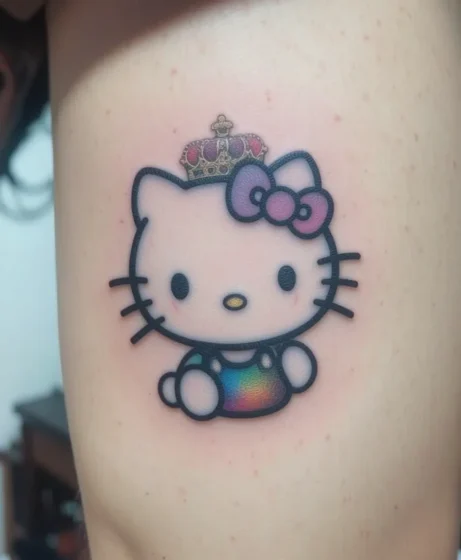 Hello Kitty With Crown