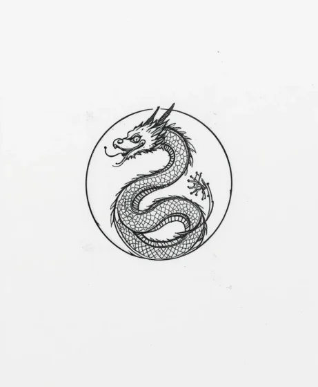 Small Wrist Draken Tattoo