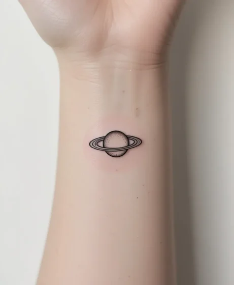 Tiny Planet Tattoo