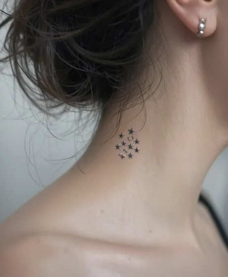 Tiny Star Tattoo