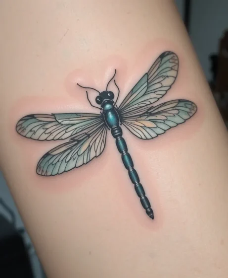 Dragonfly with Classic Color Palette