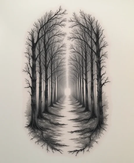 Forest Pathway Scene