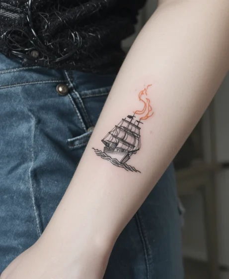 Minimal Burning Ship Outline