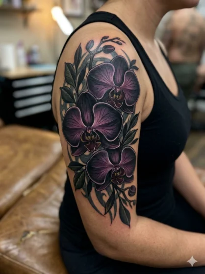 Dark Orchid Cover Up