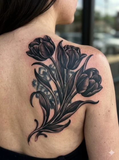 Dark Tulip Cover Up