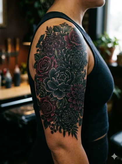 Dense Bouquet Cover Up
