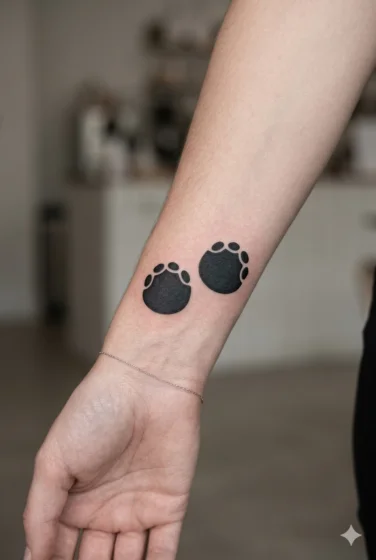 Elephant Footprint Tattoo