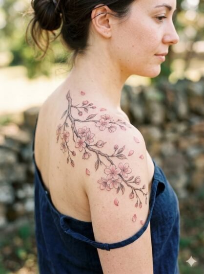 Cherry Blossom Branch