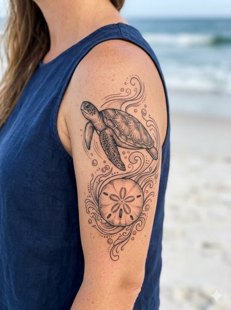 22 Sand Dollar Tattoo Ideas That Bring Coastal Beauty and Deep Meaning