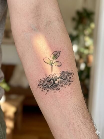 Sunflower Seedling