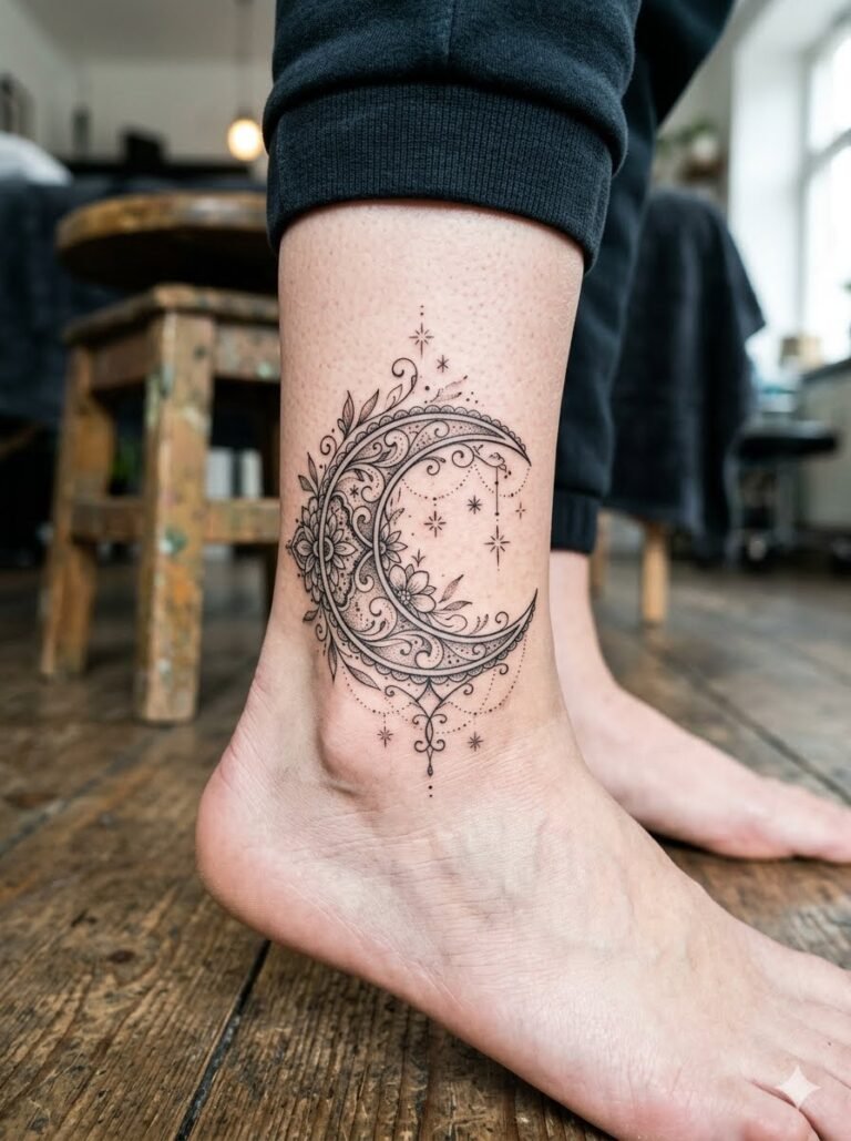 22 Tiny Ornamental Tattoo Ideas That Are Absolutely Stunning
