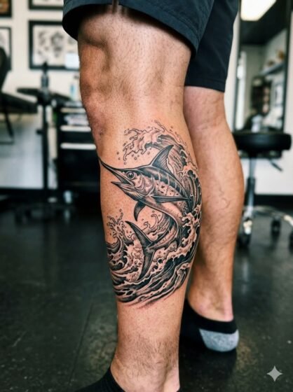 Swordfish Speed Tattoo