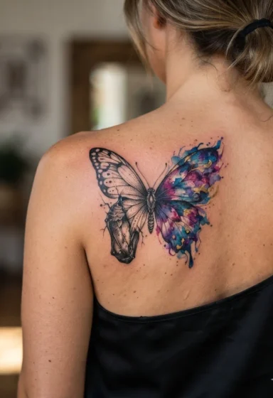 Butterfly Mid-Transformation