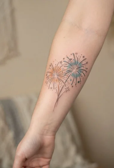 Double Firework Burst