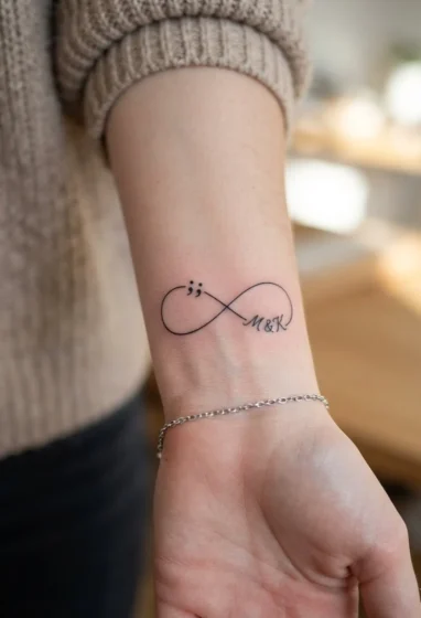 nfinity Loop Holding Two People