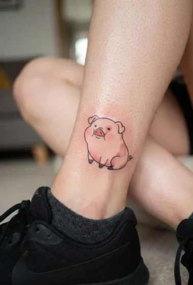 Waddles the Curious Pig