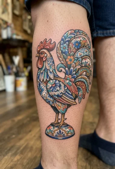 Talavera Rooster