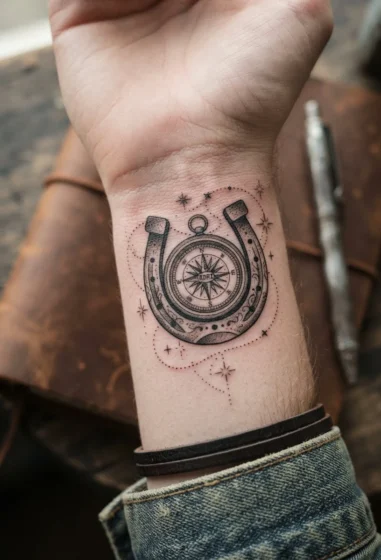 Horseshoe and Compass Combo