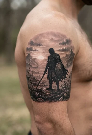 Warrior Silhouette