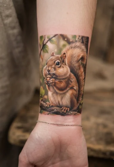 Squirrel Nibbling