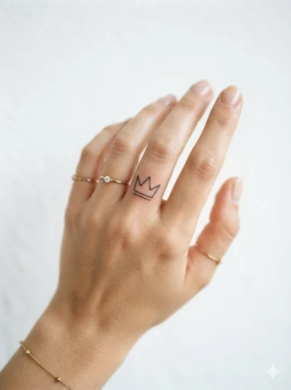 A Small Crown Outline