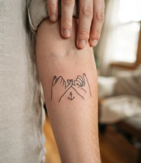 Pinky Promise Tattoo Ideas 