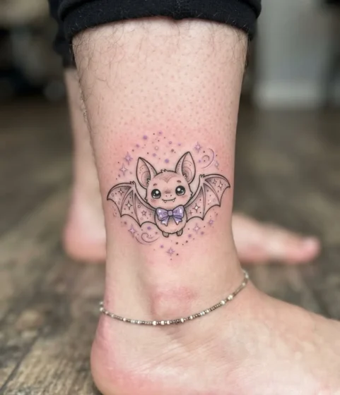 Tiny Vampire Bat with a Cute Smile